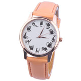 *** NEW *** Cat Lover Womens Watch Leather Quartz