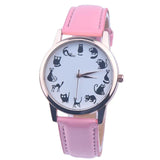*** NEW *** Cat Lover Womens Watch Leather Quartz