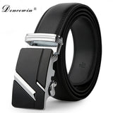 leather strap male automatic buckle belts for men authentic girdle trend men's belts ceinture Fashion designer women jean belt