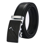 leather strap male automatic buckle belts for men authentic girdle trend men's belts ceinture Fashion designer women jean belt