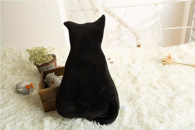 *** NEW ***  Cat Soft Stuffed Plush Shadow Pillow Cushion