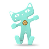HOTR Flexible Soft Rubber Cat Car Holder Fashion Cute Air Vent Mount Car Phone Holder Silicone Mobile Phone Holder Universal