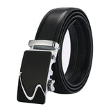 leather strap male automatic buckle belts for men authentic girdle trend men's belts ceinture Fashion designer women jean belt