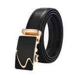 leather strap male automatic buckle belts for men authentic girdle trend men's belts ceinture Fashion designer women jean belt