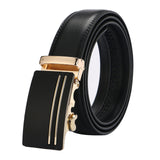 leather strap male automatic buckle belts for men authentic girdle trend men's belts ceinture Fashion designer women jean belt