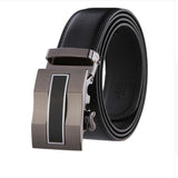 leather strap male automatic buckle belts for men authentic girdle trend men's belts ceinture Fashion designer women jean belt