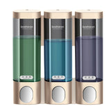 Liquid Soap Dispenser Wall Mounted 300ml Plastic Shower Gel Shampoo Dispensers Hand Sanitizer Home Kitchen Bathroom Accessories