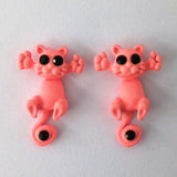 3D Cat Earrings