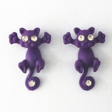 3D Cat Earrings