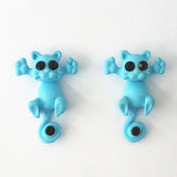 3D Cat Earrings