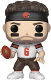 Funko Baker Mayfield Odell Beckham Jr Bundle Cleveland Browns NFL Pop Vinyl Figures (with Shield Protectors) New Rare Limited Collector Edition Holiday 2019 Ultimate Gift for Your Favorite Browns Fan