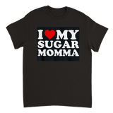 I Love My Sugar Momma Heavyweight Unisex Crewneck T-shirt