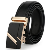 leather strap male automatic buckle belts for men authentic girdle trend men's belts ceinture Fashion designer women jean belt