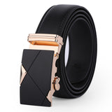 leather strap male automatic buckle belts for men authentic girdle trend men's belts ceinture Fashion designer women jean belt
