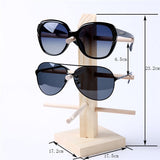 Wooden Sunglasses Multi Display Rack Shelf Eyeglasses Jewelry Holder for Multi Pairs Glasses Showcase