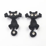 3D Cat Earrings